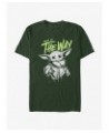 Star Wars The Mandalorian Grogu The Way Extra Soft T-Shirt $7.58 T-Shirts